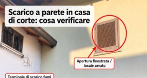 Distanza scarico caldaia dalla finestra laterale